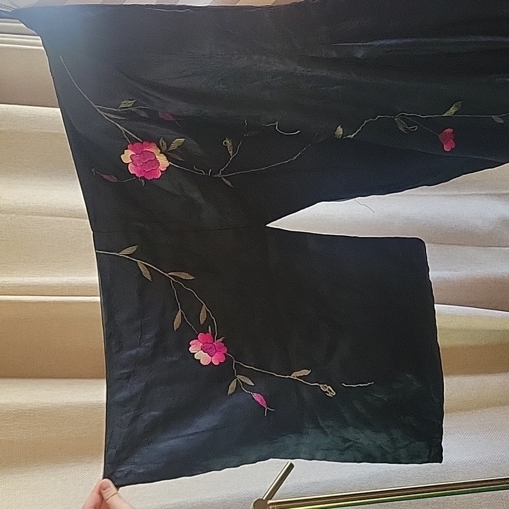 Handmade Kimono Hand embroidery on front back and sleeves Coachella 2026 - Picture 2 of 7